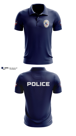 Short Sleeve Performance Polo, Mount Pleasant Police Department, Police, Teamtime, Team time, sublimation, custom sports apparel, team uniforms, spirit wear, spiritwear, sports uniforms, custom shirts, team store, custom team store, fundraiser sports, apparel fundraiser