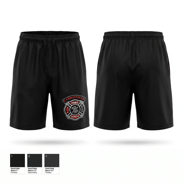 Athletic Shorts With Pockets, Carsonville Fire & Rescue, Fire Department, Teamtime, Team time, sublimation, custom sports apparel, team uniforms, spirit wear, spiritwear, sports uniforms, custom shirts, team store, custom team store, fundraiser sports, apparel fundraiser
