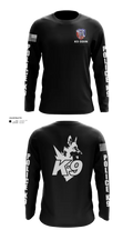 Anniston Police Department K9 Unit 48223087 Long Sleeve Performance Shirt 24