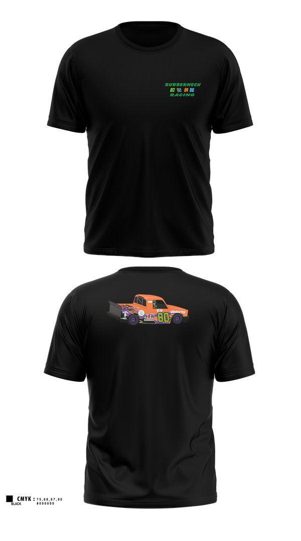 Old School Cotton Feel Shirt, Rubberneck Racing, , Teamtime, Team time, sublimation, custom sports apparel, team uniforms, spirit wear, spiritwear, sports uniforms, custom shirts, team store, custom team store, fundraiser sports, apparel fundraiser