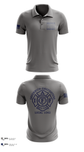Greenwich Fire Local 1042 Short Sleeve Performance Polo - 5