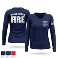 RURAL METRO FIRE DEPARTMENT Old School Cotton Feel Shirt - 1