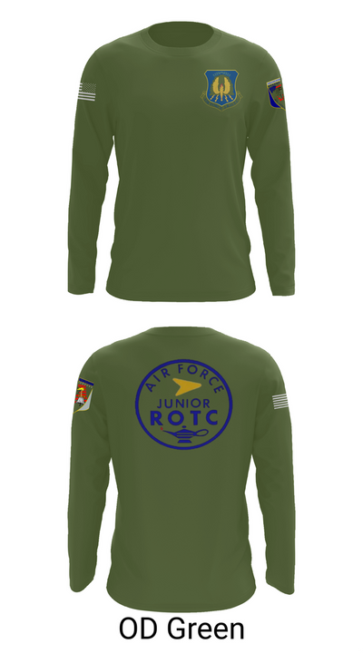 61st Eagle Squadron 97099286 Long Sleeve Performance Shirt 46