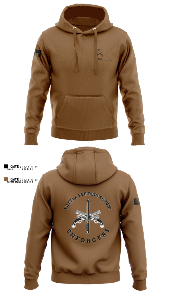 Hoodie, HHC, 102d MP BN, National Guard, Teamtime, Team time, sublimation, custom sports apparel, team uniforms, spirit wear, spiritwear, sports uniforms, custom shirts, team store, custom team store, fundraiser sports, apparel fundraiser