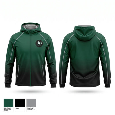 Quad City A's Windbreaker - 1