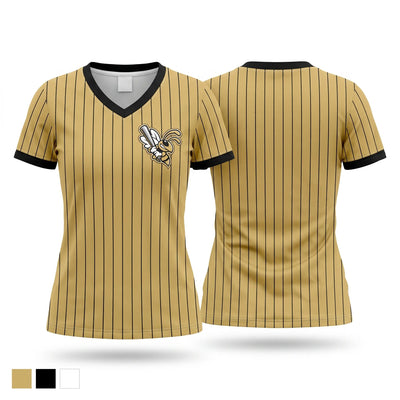404 Stingers Women's Short Sleeve V-neck Shirt - 1