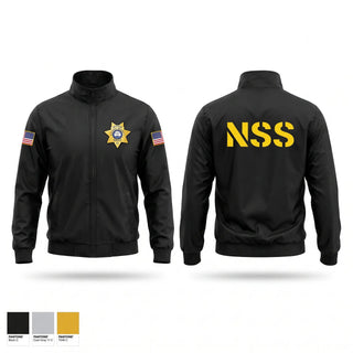 Windbreaker, National Security, Police, Teamtime, Team time, sublimation, custom sports apparel, team uniforms, spirit wear, spiritwear, sports uniforms, custom shirts, team store, custom team store, fundraiser sports, apparel fundraiser