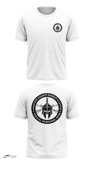 Old School Cotton Feel Shirt, Hancock County SRT, Police, Teamtime, Team time, sublimation, custom sports apparel, team uniforms, spirit wear, spiritwear, sports uniforms, custom shirts, team store, custom team store, fundraiser sports, apparel fundraiser