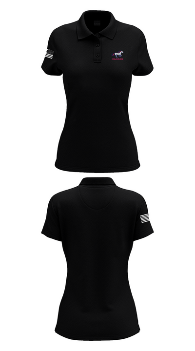 Plaza Park Pacers 617687 Women's Short Sleeve Performance Polo  - 36