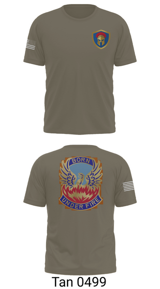 Old School Cotton Feel Shirt, HHC/128th Aviation Brigade, , Teamtime, Team time, sublimation, custom sports apparel, team uniforms, spirit wear, spiritwear, sports uniforms, custom shirts, team store, custom team store, fundraiser sports, apparel fundraiser