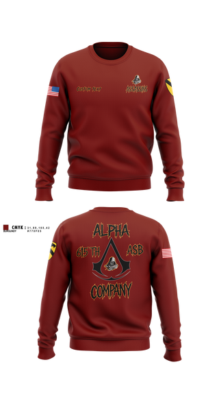 Crew Neck Sweatshirt, , Army, Teamtime, Team time, sublimation, custom sports apparel, team uniforms, spirit wear, spiritwear, sports uniforms, custom shirts, team store, custom team store, fundraiser sports, apparel fundraiser