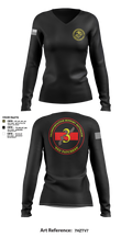 3rd TSB 79006876 Women's Long Sleeve V-neck Shirt - 3