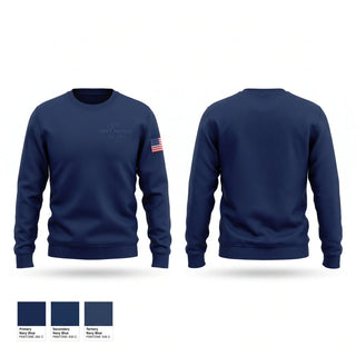 Crew Neck Sweatshirt, USS John F. Kennedy CV-67, Navy, Teamtime, Team time, sublimation, custom sports apparel, team uniforms, spirit wear, spiritwear, sports uniforms, custom shirts, team store, custom team store, fundraiser sports, apparel fundraiser