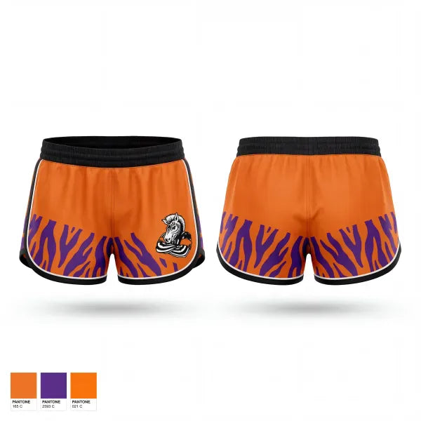 Womens Shorts, Zebra Elite Officiating, Ice Hockey, Teamtime, Team time, sublimation, custom sports apparel, team uniforms, spirit wear, spiritwear, sports uniforms, custom shirts, team store, custom team store, fundraiser sports, apparel fundraiser