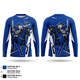 Long Sleeve Performance Shirt, Trinity High School Wrestling, Wrestling, Teamtime, Team time, sublimation, custom sports apparel, team uniforms, spirit wear, spiritwear, sports uniforms, custom shirts, team store, custom team store, fundraiser sports, apparel fundraiser