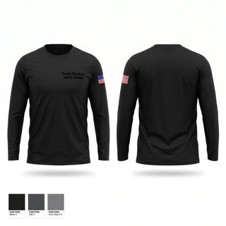Long Sleeve Performance Shirt, Smoky Mountain Search & Rescue, EMS/EMT, Teamtime, Team time, sublimation, custom sports apparel, team uniforms, spirit wear, spiritwear, sports uniforms, custom shirts, team store, custom team store, fundraiser sports, apparel fundraiser