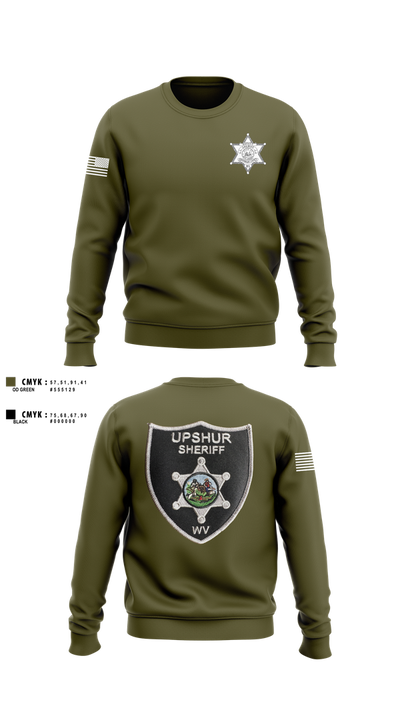 Upshur County Sheriff’s Office 76177638 Crew Neck Sweatshirt - 2