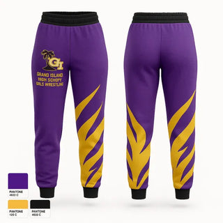 Sweatpants, Grand Island High School Wrestling, Wrestling, Teamtime, Team time, sublimation, custom sports apparel, team uniforms, spirit wear, spiritwear, sports uniforms, custom shirts, team store, custom team store, fundraiser sports, apparel fundraiser