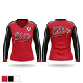 Elite Women's Long Sleeve V-neck Shirt - 1