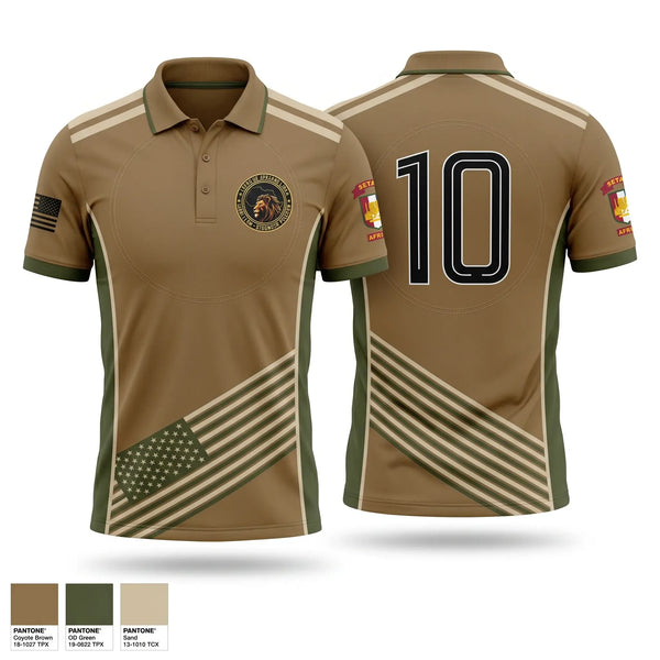 Short Sleeve Performance Polo, SETAF-AF, Army, Teamtime, Team time, sublimation, custom sports apparel, team uniforms, spirit wear, spiritwear, sports uniforms, custom shirts, team store, custom team store, fundraiser sports, apparel fundraiser
