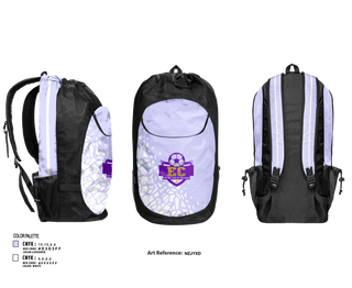 Gear Bag, EC Soccer, Women's Soccer, Teamtime, Team time, sublimation, custom sports apparel, team uniforms, spirit wear, spiritwear, sports uniforms, custom shirts, team store, custom team store, fundraiser sports, apparel fundraiser