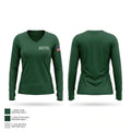 Taylor County Sheriff’s Office Women's Long Sleeve V-neck Shirt - 1