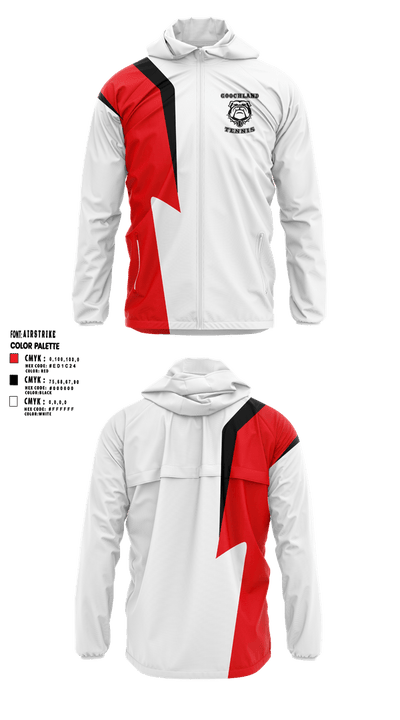 GHS Boys Tennis 6681455 Windbreaker - 2