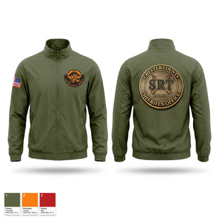 Windbreaker, Chester County Sheriff’s Office SRT - SC, Police, Teamtime, Team time, sublimation, custom sports apparel, team uniforms, spirit wear, spiritwear, sports uniforms, custom shirts, team store, custom team store, fundraiser sports, apparel fundraiser