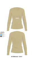 CONQUEST 89244565 Women's Long Sleeve V-neck Shirt - 81