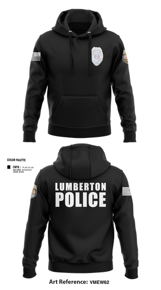 Hoodie, LUMBERTON POLICE, , Teamtime, Team time, sublimation, custom sports apparel, team uniforms, spirit wear, spiritwear, sports uniforms, custom shirts, team store, custom team store, fundraiser sports, apparel fundraiser