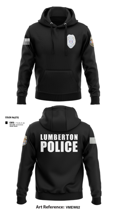 LUMBERTON POLICE 73149623 Hoodie - 101