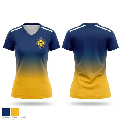 Mariners 62824106 Women's Short Sleeve V-neck Shirt - 1