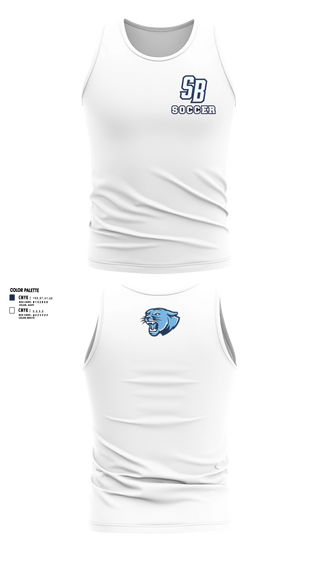 Tank Top, South Brunswick Cougars, Women's Soccer, Teamtime, Team time, sublimation, custom sports apparel, team uniforms, spirit wear, spiritwear, sports uniforms, custom shirts, team store, custom team store, fundraiser sports, apparel fundraiser