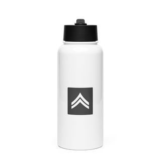 Wayne County Sheriff’s Department 8145507 Stainless Steel Water Bottle with a Straw Lid