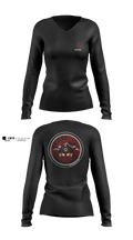 160th SOAR Women's Long Sleeve V-neck Shirt - 4
