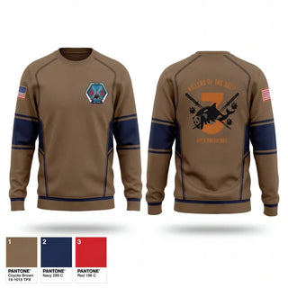 Crew Neck Sweatshirt, UUVRON THREE, Navy, Teamtime, Team time, sublimation, custom sports apparel, team uniforms, spirit wear, spiritwear, sports uniforms, custom shirts, team store, custom team store, fundraiser sports, apparel fundraiser