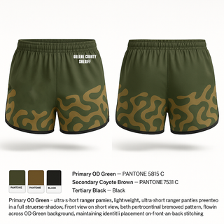 Ranger Panties, Greene County Sheriff, Police, Teamtime, Team time, sublimation, custom sports apparel, team uniforms, spirit wear, spiritwear, sports uniforms, custom shirts, team store, custom team store, fundraiser sports, apparel fundraiser
