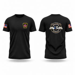 Old School Cotton Feel Shirt, Baldwin Borough Police Department, Police, Teamtime, Team time, sublimation, custom sports apparel, team uniforms, spirit wear, spiritwear, sports uniforms, custom shirts, team store, custom team store, fundraiser sports, apparel fundraiser