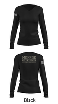 Monroe Fire Rescue 79763578 Women's Long Sleeve V-neck Shirt - 23