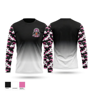 Long Sleeve Performance Shirt, Rosedale Tribe, Women's Basketball, Teamtime, Team time, sublimation, custom sports apparel, team uniforms, spirit wear, spiritwear, sports uniforms, custom shirts, team store, custom team store, fundraiser sports, apparel fundraiser