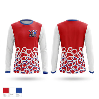 Long Sleeve Performance Shirt, JJB, Baseball, Teamtime, Team time, sublimation, custom sports apparel, team uniforms, spirit wear, spiritwear, sports uniforms, custom shirts, team store, custom team store, fundraiser sports, apparel fundraiser