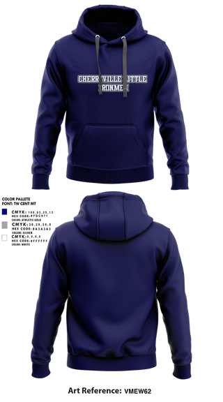 Hoodie, Cherryville Little Ironmen, , Teamtime, Team time, sublimation, custom sports apparel, team uniforms, spirit wear, spiritwear, sports uniforms, custom shirts, team store, custom team store, fundraiser sports, apparel fundraiser