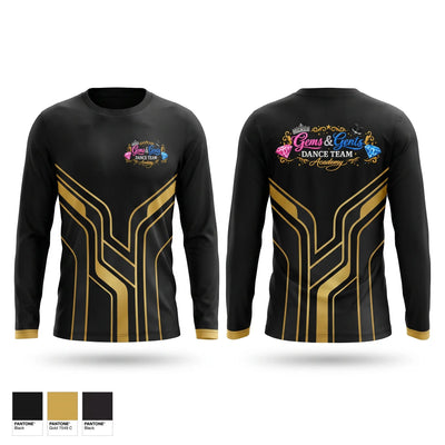 Gems and gents Long Sleeve Performance Shirt 1