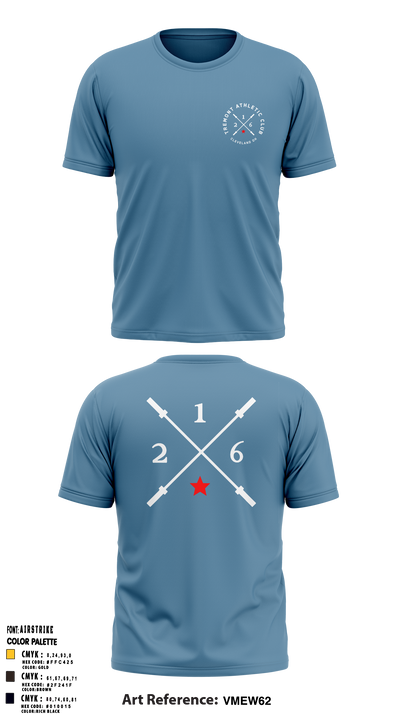Ultra Academy 78476176 Soft Poly Tee Cotton Like Feel - 5