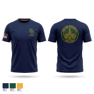 Short Sleeve Performance Shirt, Baylor University Police Department, Police, Teamtime, Team time, sublimation, custom sports apparel, team uniforms, spirit wear, spiritwear, sports uniforms, custom shirts, team store, custom team store, fundraiser sports, apparel fundraiser