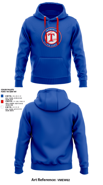 Trenholm Little League 21570649 Hoodie - 2