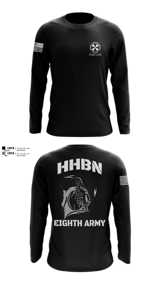 Long Sleeve Performance Shirt, 8A HHBN, Army, Teamtime, Team time, sublimation, custom sports apparel, team uniforms, spirit wear, spiritwear, sports uniforms, custom shirts, team store, custom team store, fundraiser sports, apparel fundraiser