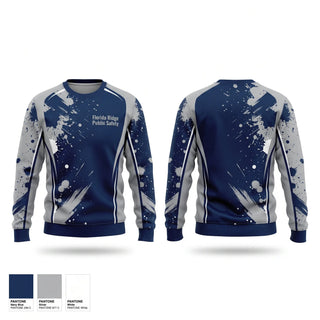 Crew Neck Sweatshirt, Florida Ridge Public Safety, , Teamtime, Team time, sublimation, custom sports apparel, team uniforms, spirit wear, spiritwear, sports uniforms, custom shirts, team store, custom team store, fundraiser sports, apparel fundraiser