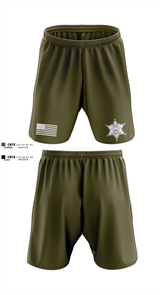 Athletic Shorts With Pockets, Upshur County Sheriff’s Office, Police, Teamtime, Team time, sublimation, custom sports apparel, team uniforms, spirit wear, spiritwear, sports uniforms, custom shirts, team store, custom team store, fundraiser sports, apparel fundraiser