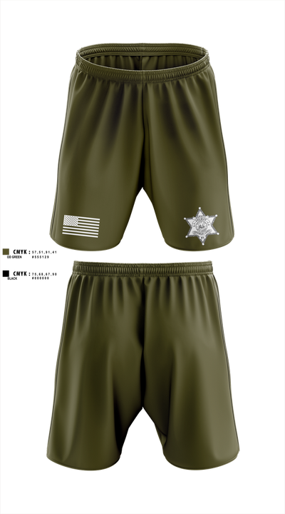 Upshur County Sheriff’s Office 76177638 Athletic Shorts With Pockets - 2